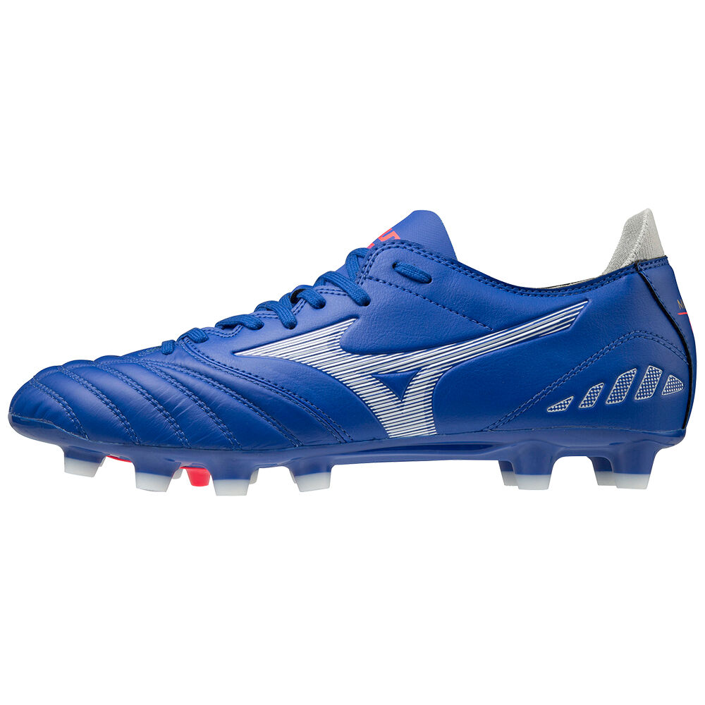 Tacos de Futbol Mizuno Morelia Neo 3 Pro Para Hombre Azules/Blancos 8927051-HZ